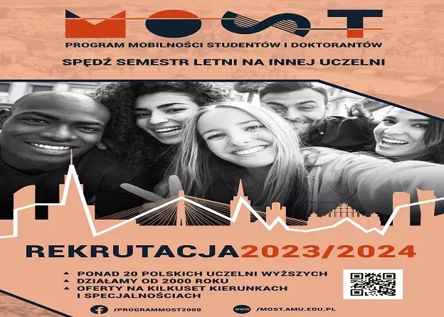 Rekrutacja do Programu Mobilności Studentów i Doktorantów MOST!