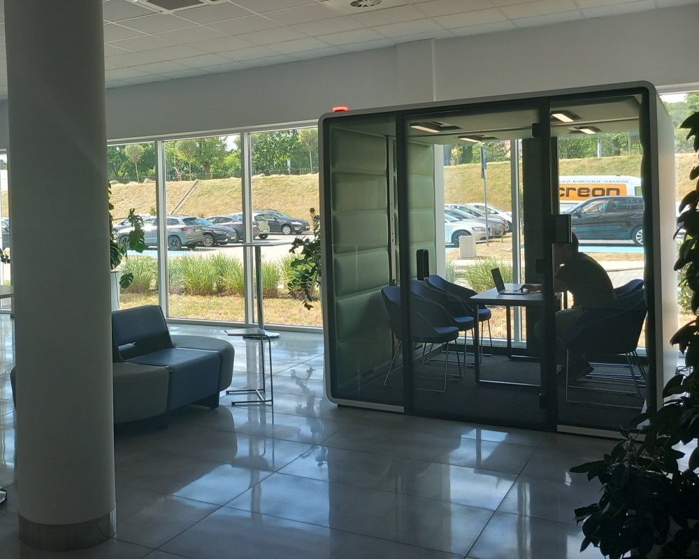 sala wyciszenia w Instytucie Informatyki