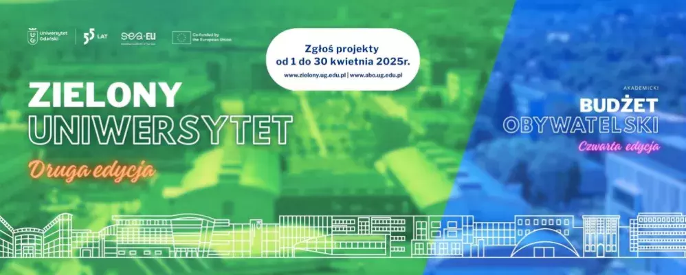 baner informujący o obu konkursach z datą rozpoczęcia i zakończenia