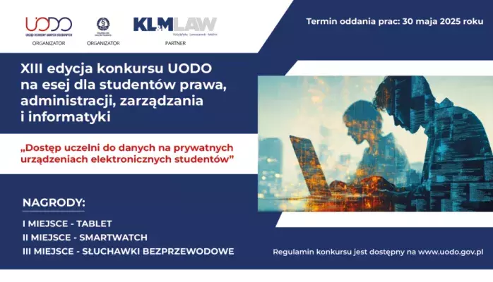 plakat informacyjny konkursu