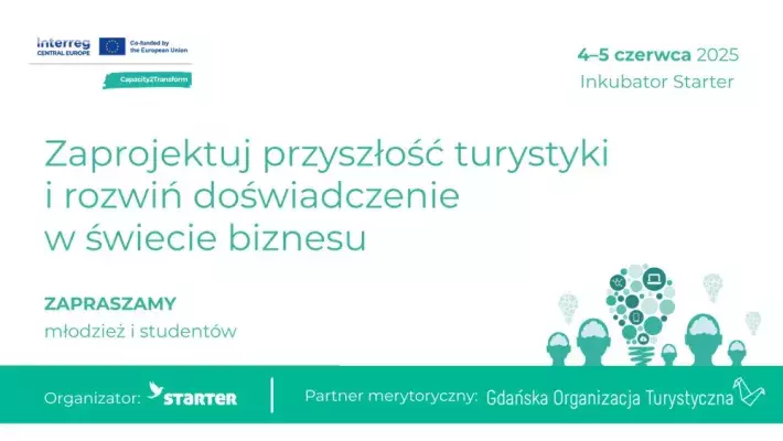 plakat informacyjny &quot;Innovaton biznesowy&quot;
