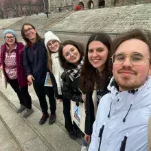 studenci na konferencji
