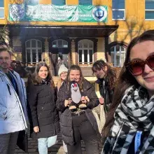 studenci na konferencji