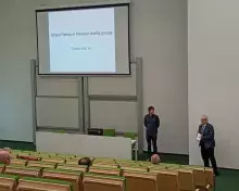 otwarcie wykładu przez Dziekana WMFI, dr. hab. Marcina Marciniaka, prof. UG