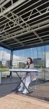 występ muzyczny studentki