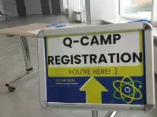 znak przy rejestracji na Q-Camp