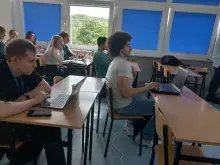 uczestnicy na ćwiczeniach
