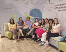 uczestnicy projektu na Uniwersytecie w Stellenbosch