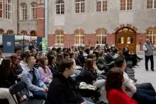 publiczność podczas wykładu