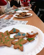 udekorowane "matematyczne pierniczki"