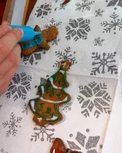 dekorowanie "matematycznych pierniczków"