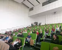 aula podczas wykładu dr Tyszkowskiej