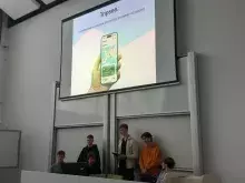 drużyna prezentująca na auli