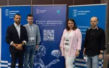  Prorektor Paweł Antonowicz, mgr Waldemar Kujawski, dr Dorota Wejer, mgr Maciej Grzegorczyk