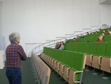 prof. Rybka prowadzi seminarium