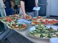 kanapki dla uczestników imprezy