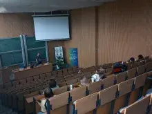 wykład na auli