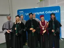 Prodziekan Szepietowski, Prorektor Jurkowska-Zeidler, doktorzy i promotorzy: prof. Marek Józefowicz, prof. Paweł Horodecki