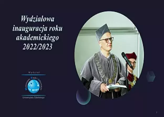 Wydziałowa inauguracja roku akademickiego 2022/2023
