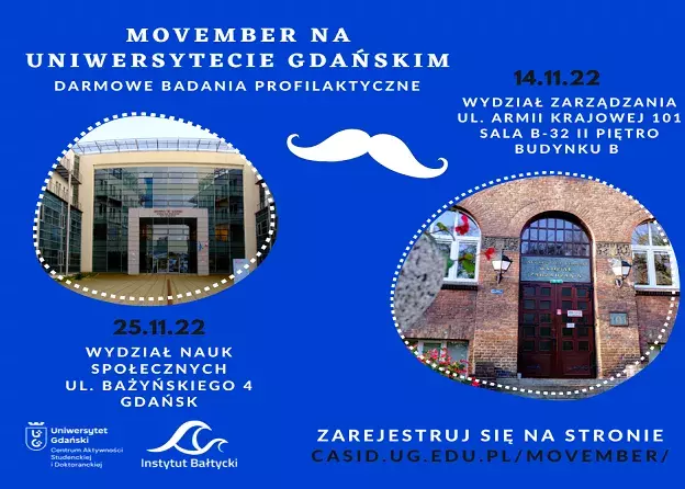 Movember na Uniwersytecie Gdańskim