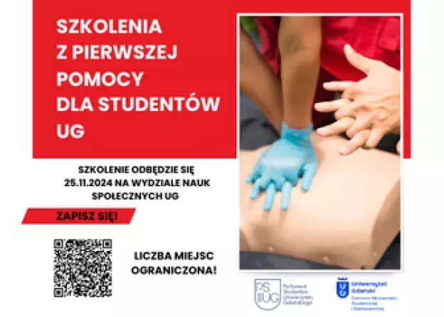 Szkolenia z Pierwszej Pomocy Przedmedycznej dla Studentów UG