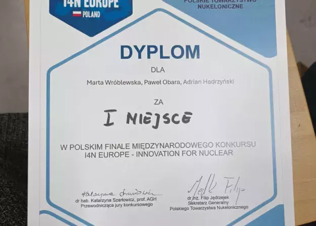 Studenci WMFI na I miejscu w Polskim Finale I4N…