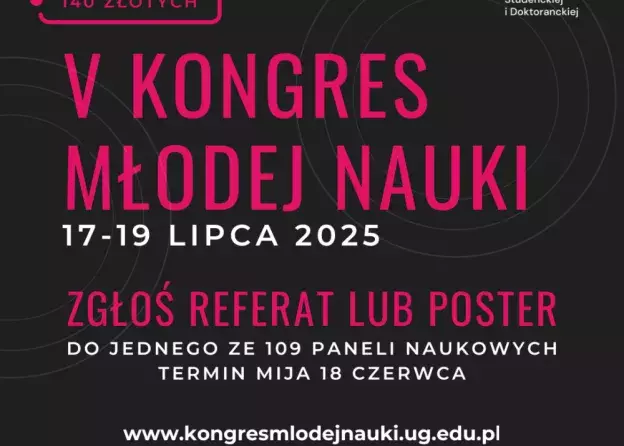V Kongres Młodej Nauki - rejestracja do 18 czerwca!