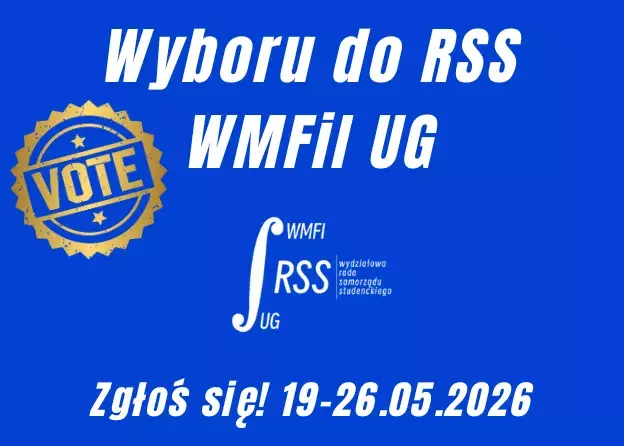 Wybory do Rady Samorządu Studentów WMFiI UG 2026