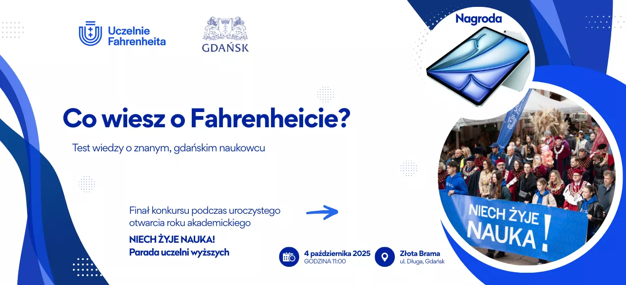 baner wydarzenia z informacjami
